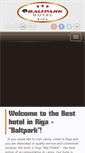 Mobile Screenshot of hotelbaltpark.com